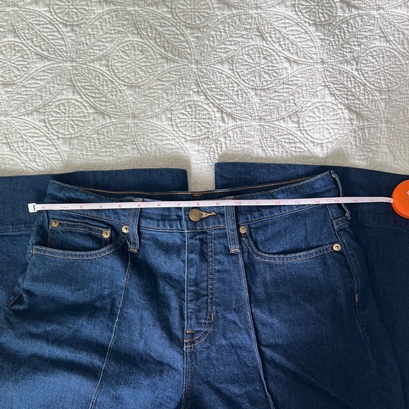 J. Crew Dark Indigo Wide-Leg Jeans - Picture 5 of 6